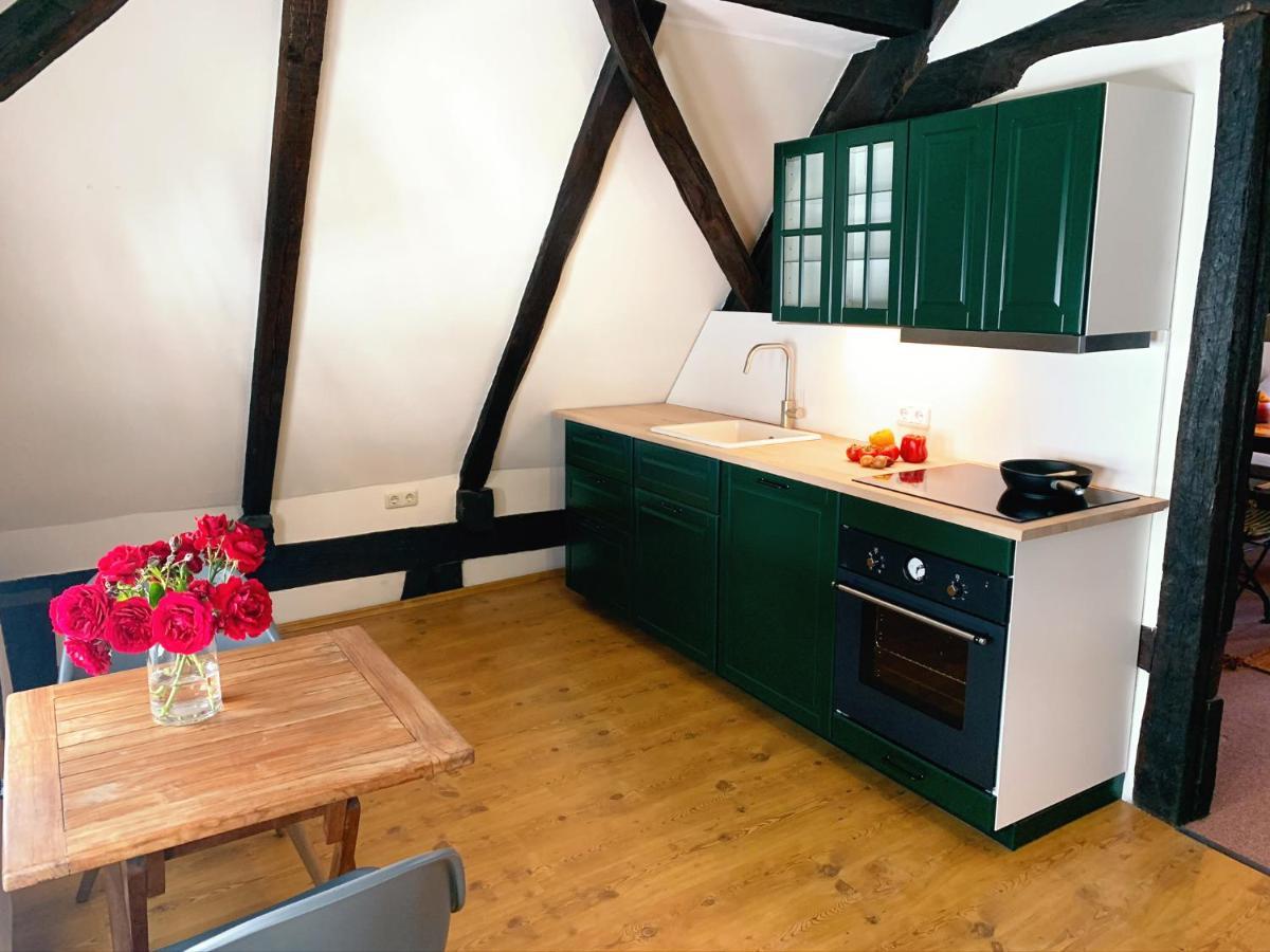 Historische Ferienwohnung Mit Kamin In Lich Dış mekan fotoğraf
