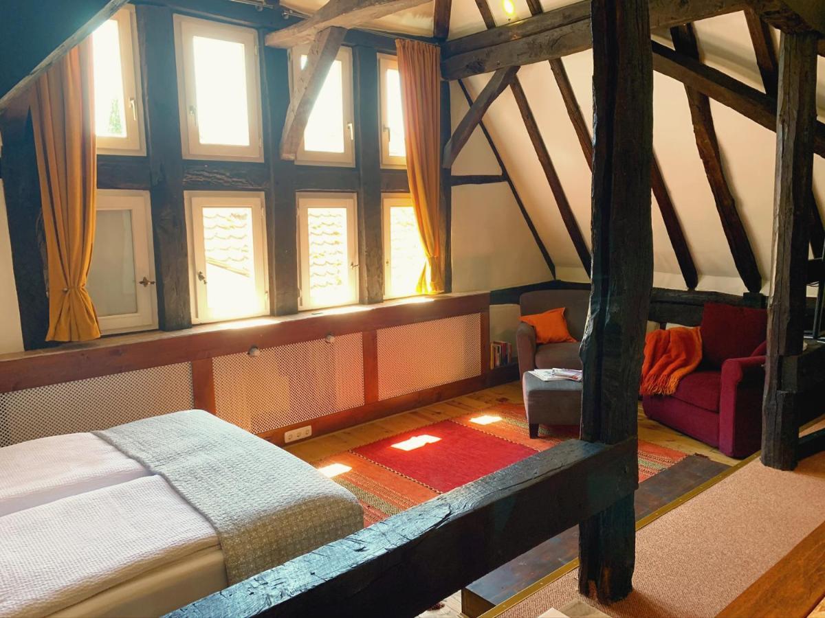 Historische Ferienwohnung Mit Kamin In Lich Dış mekan fotoğraf
