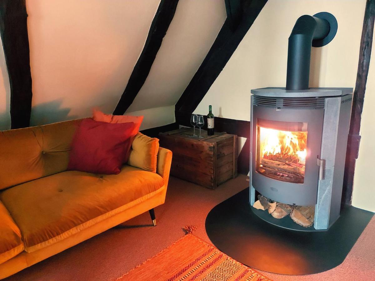 Historische Ferienwohnung Mit Kamin In Lich Dış mekan fotoğraf