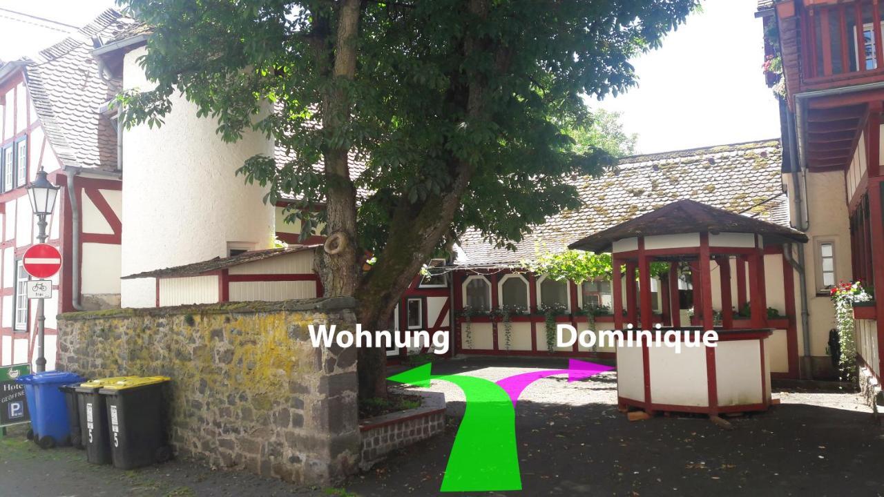 Historische Ferienwohnung Mit Kamin In Lich Dış mekan fotoğraf